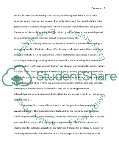 How Cultures Conflict in Native American Vs. European Culture