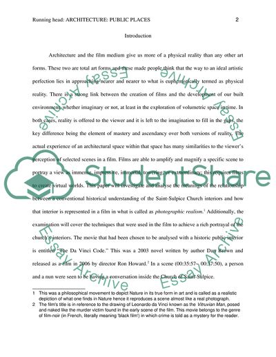 Architecture: Public Places