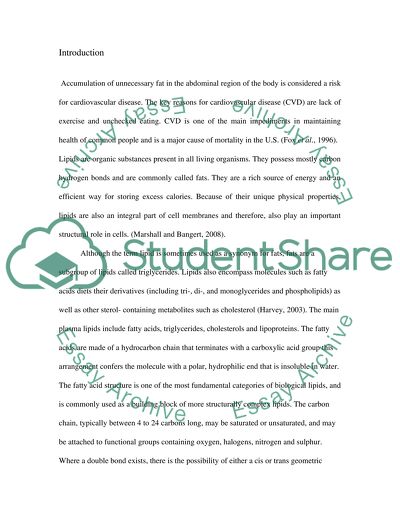 The Effect of Diet and Exercise on Health