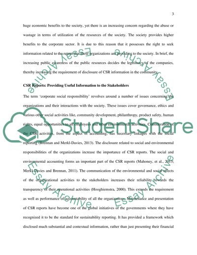 Importance of Corporate Social Responsibilities