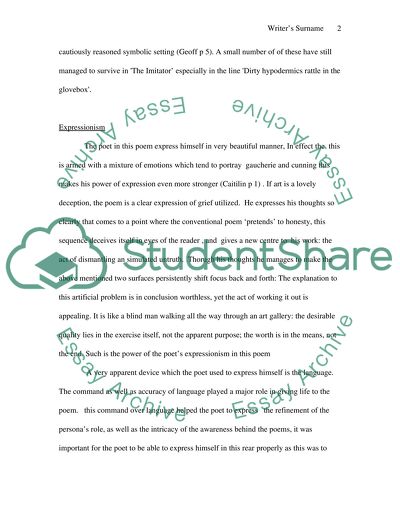 Australian Literature Book Report/Review