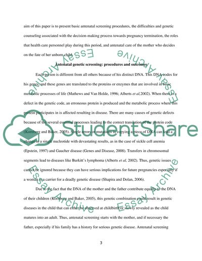 Implications for Genetic Counseling and Improved Patient Care