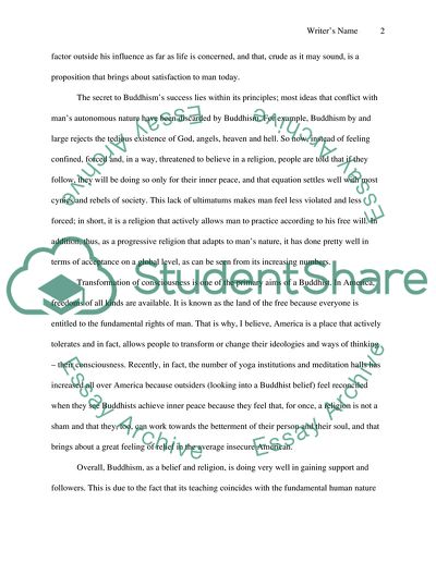 The Secret to Buddhisms Success