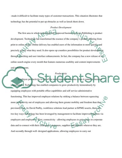 Technology and Management Functions