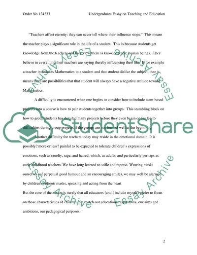 Developing a High-Quality System of Teacher Preparation