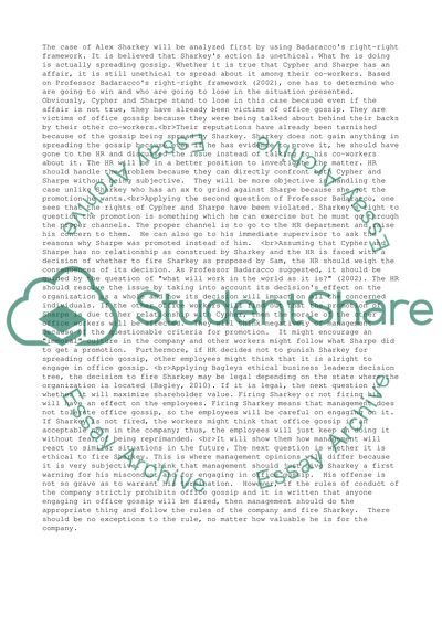 Week3 Ethical Decision Making