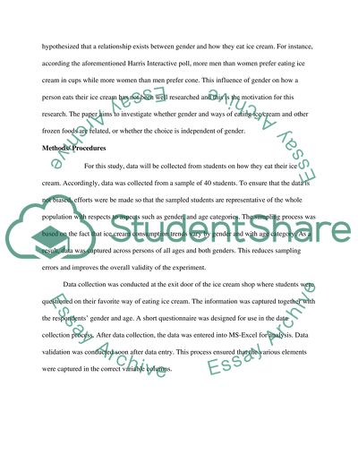 Expected Frequency even in dessert