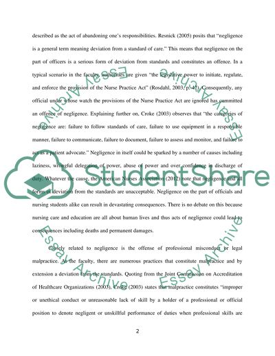 Nursing Education Standards