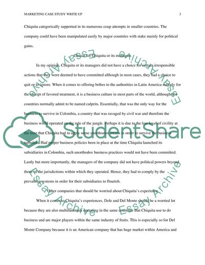 Blood Bananas: Chiquita in Colombia