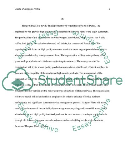 Hangout Plaza Company Profile