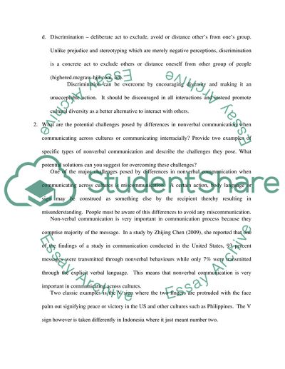 Intercultural Communication