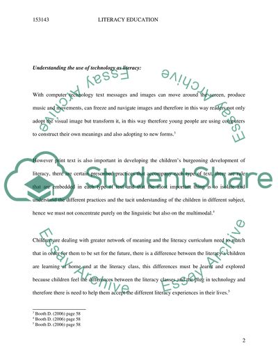 The Peculiarities of Literacy Education