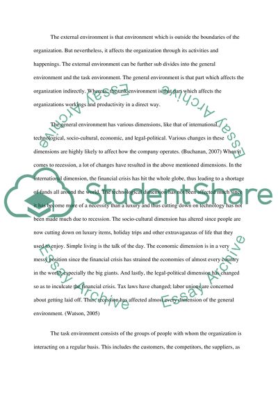 Principles of Management at ASDA