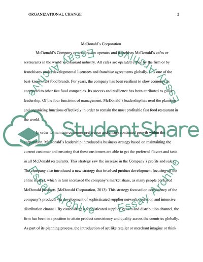 Db1 managing organizational change