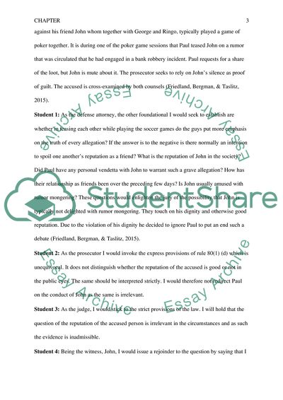 Evidence Law and Practice Critique