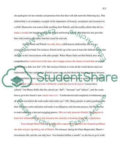 Relationship That Grows between Mame and Patrick