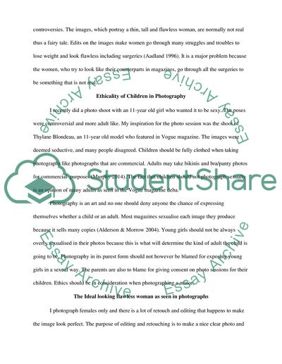 Feminism Role in Photography