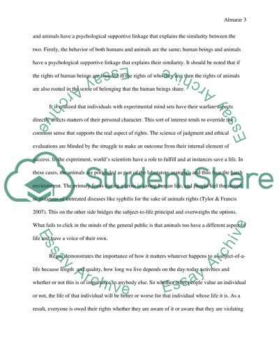 Issues Facing the Animal Society in the Todays World