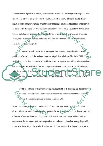 Soft Security Issues