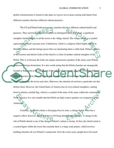 Global Communication Paper