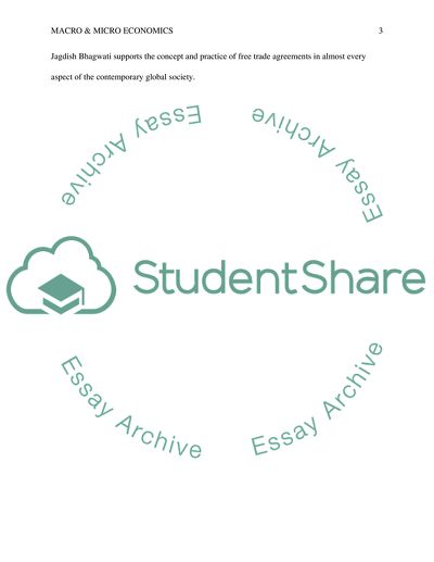 Trade Agreement Types in Economics