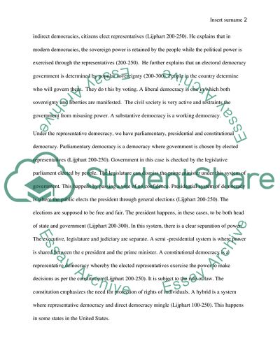 Democracy and What It Is