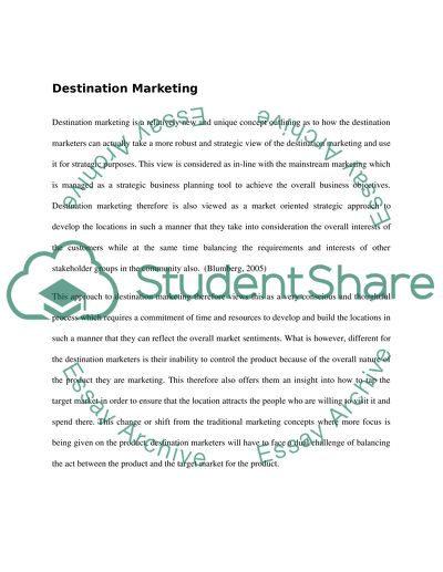 The Challenges and Opportunities Posed by Social Media For Destination Marketing