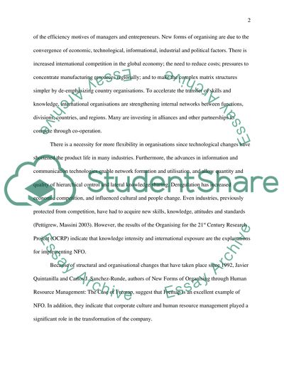 Strategic Human Resource Management