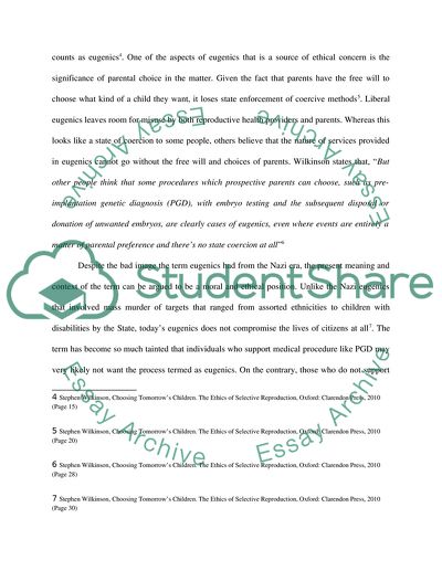 The Ethics of Selective Reproduction