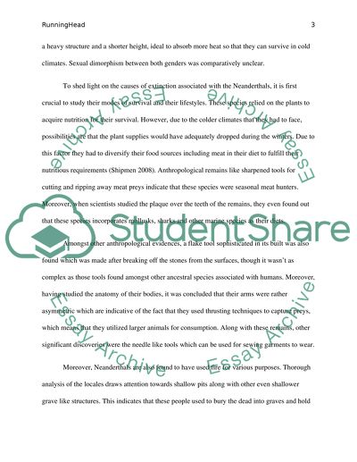 What happened to neanderthals image