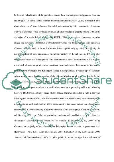 The Rise of Islamophobia in Recent Decades