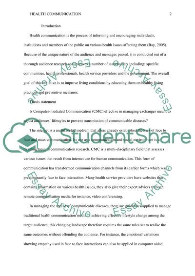 Computer-Mediated Communication