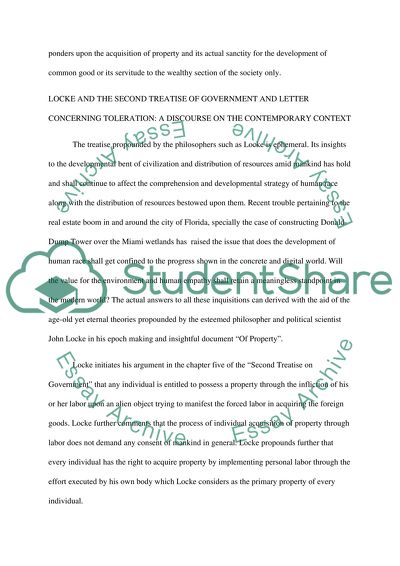 History of Ideas: John Locke