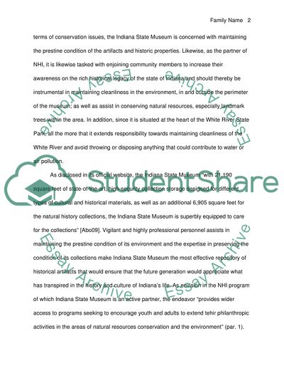 A Visit to the Indiana State Museum