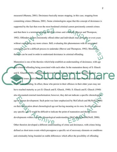 As People Stop Offending They Become Citizens Becoming More Engaged in Community Matters