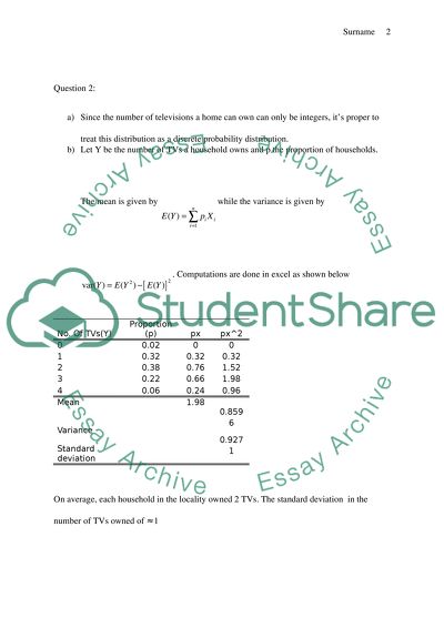Introduction to Statistics