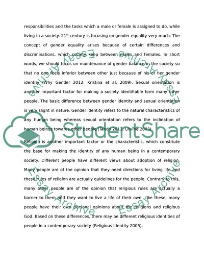 CONSTRUCTION OF CULTURE AND IDENTITY