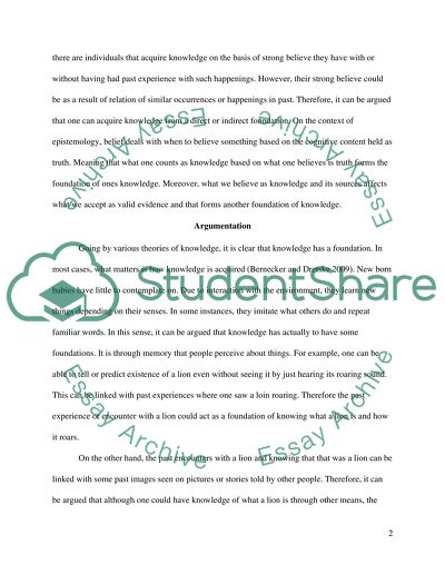 Various concepts that revolve around knowledge