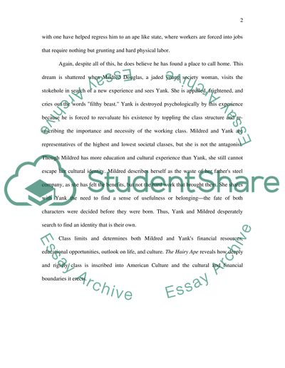 Yank in The Hairy Ape