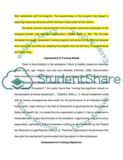 Legal Training Program (for Human Resource Management Class)