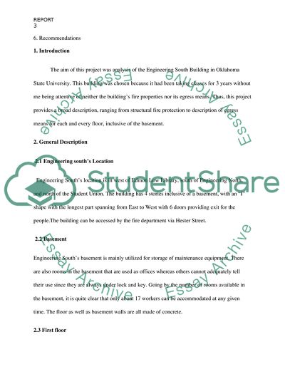 The Safety of Building at Oklahoma State University