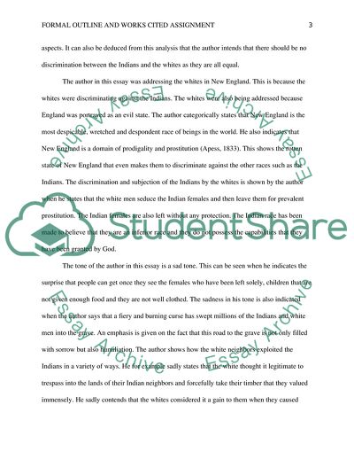 An Indians Looking-Glass for the White Man by Apess