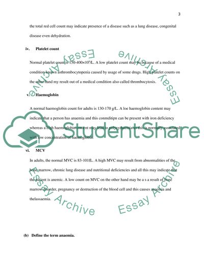 Haematology Exam Questions
