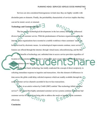 Differentiating Between Services and Goods Marketing