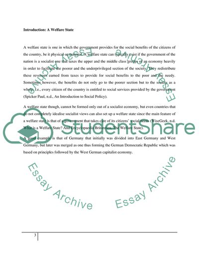 Effectiveness of the Present Social Structure of Germany