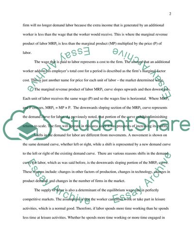 Precis of Principles of Economics