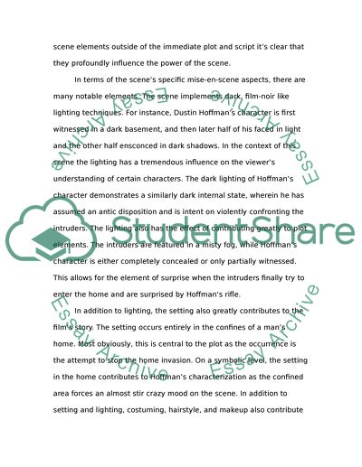 Elements of Design: Sam Peckinpahs Film Straw Dogs