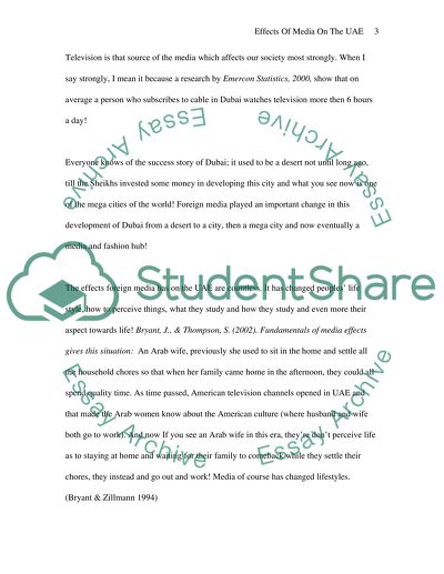 Media Around the Globe and the UAE