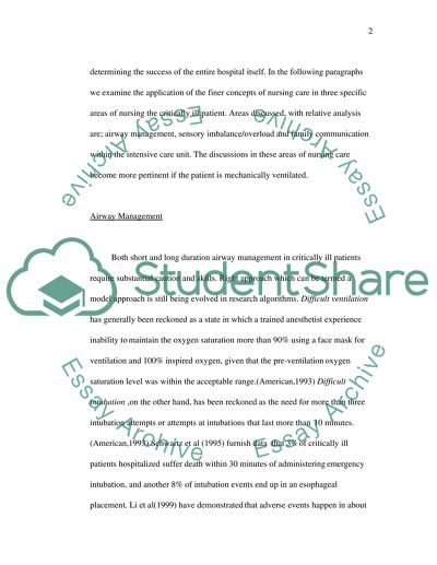 Advanced Medical-surgical Nursing