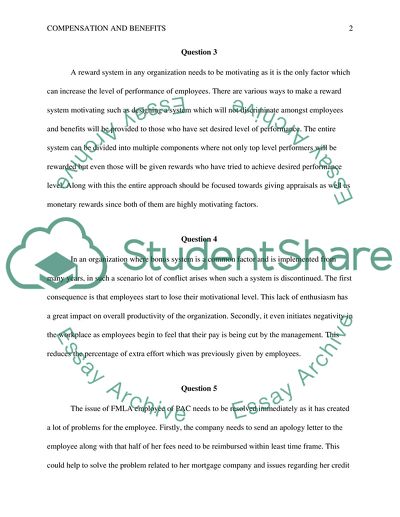 Compensation and Benefits in PAC Resources Inc